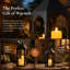 2 Pack Modern Candle Holder Hanging Candle Lanterns 