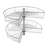 Frankie-Jay Steel Lazy Susan Organizer