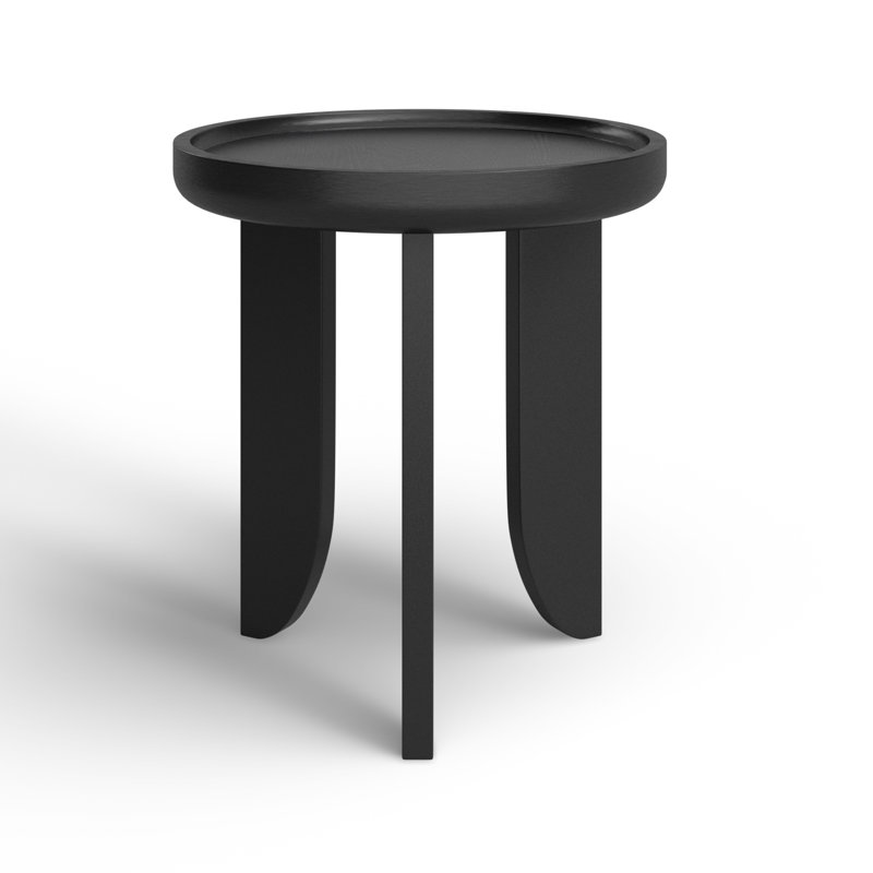 Verena 19.7" Tall End Table, Black