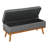 Boyu Polyester Blend Upholstered Storage Bench-2142374511