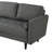 Garren 83.1" Wide Reversible Sofa Chaise Sectional, Woven Fabric-101250018