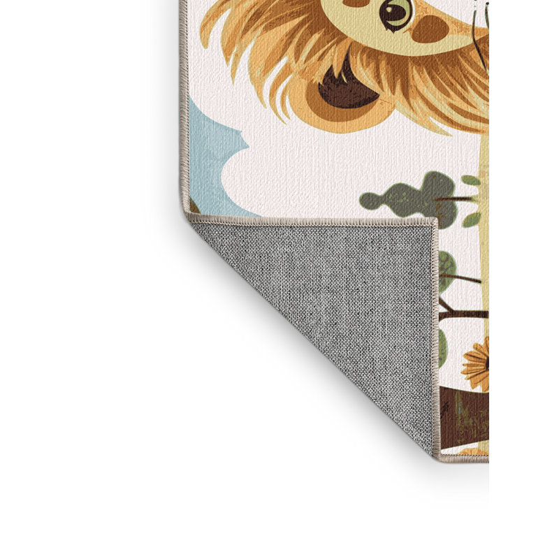 Tapis pour enfants East Urban Home, Rectangulaire 2 pi x 3 pi