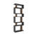 Lucy-Lee Geometric 6-Shelf Wall Library 64"H-23"W-880364524