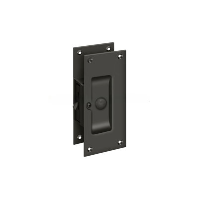 Deltana SDL60U10B Decorative Pocket Lock 6", Privacy in Oil-rubbed Bronze