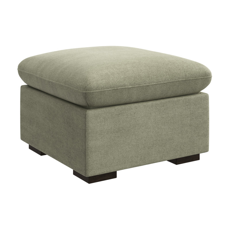 Aulander Modular Storage Ottoman, Living Room Furniture, Soft Green