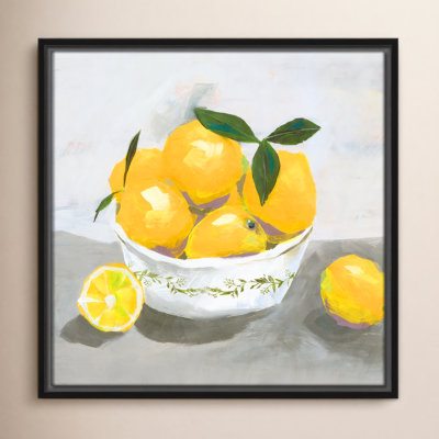 Hayons "Lemons" Painting by Isabelle Z