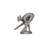 Balancing Body Statue, Aluminum