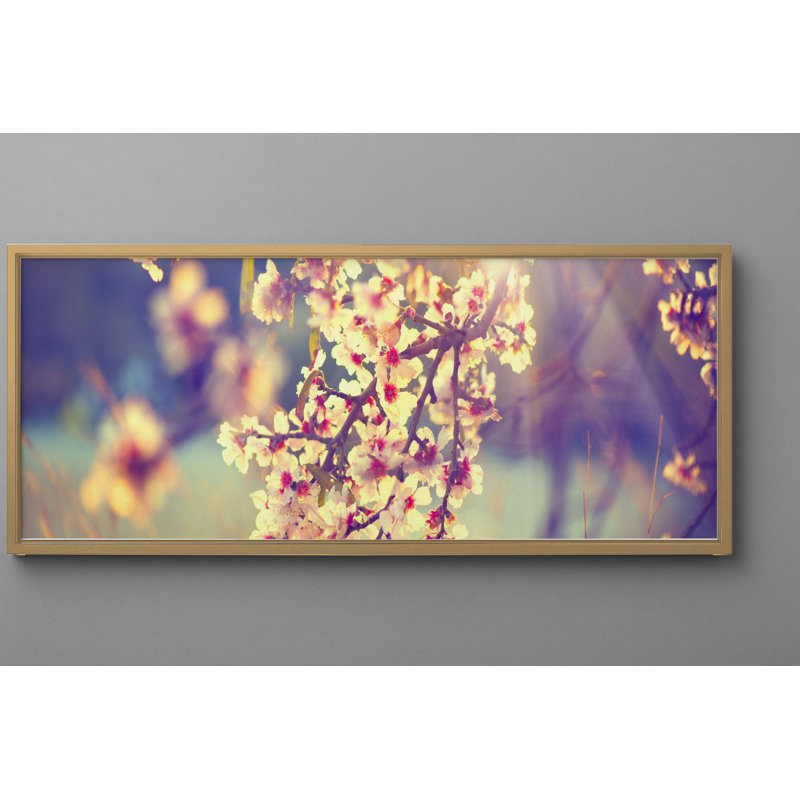Print, 13.75" H x 37.75" W, Natural Oak