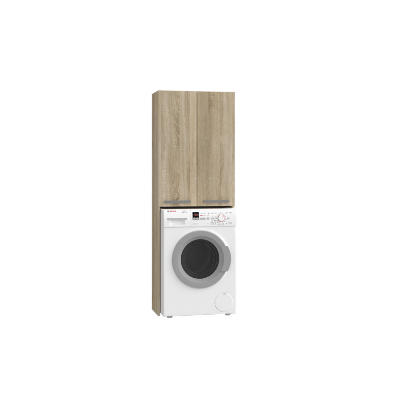 Nadina Solid Wood Laundry Room Organiser, Sonoma