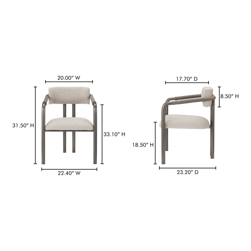 Cassidy Dining Chair Brown