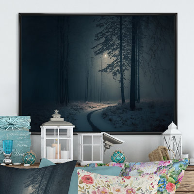 Wintercalm pendant la forêt Winter Time II - reproduction sur toile