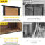 Armoire de rangement extérieure imperméable WFX Utility ™ avec tablettes réglables pour outils de jardin