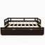 Lit plateforme simple avec rangement en bois massif Daneysha-802149682