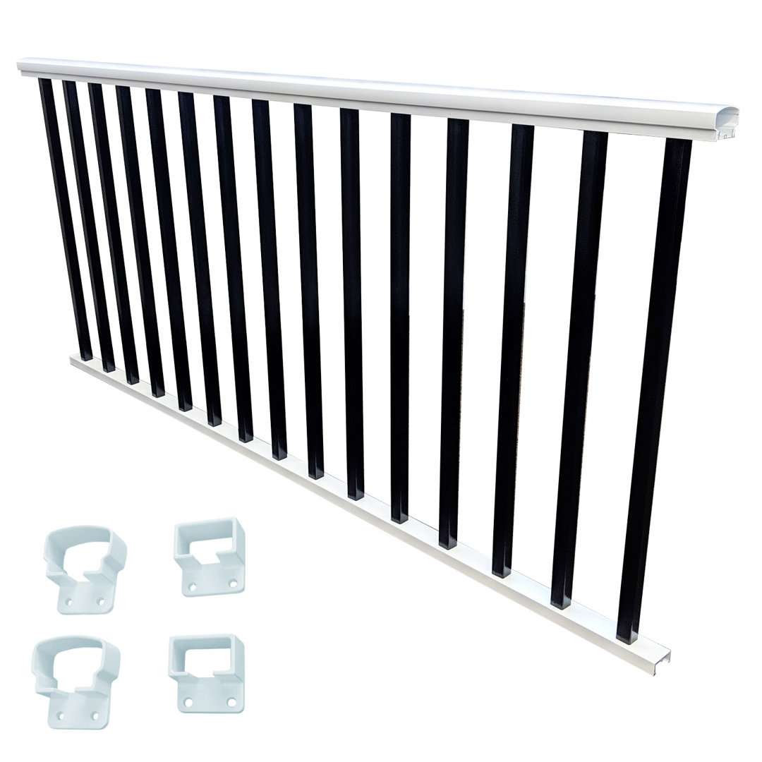 3 ft. Infill Metal Straight Railing ModVue 