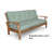 Lowery 82'' Wide Teak Patio Sofa with Sunbrella® Cushions-1499114151