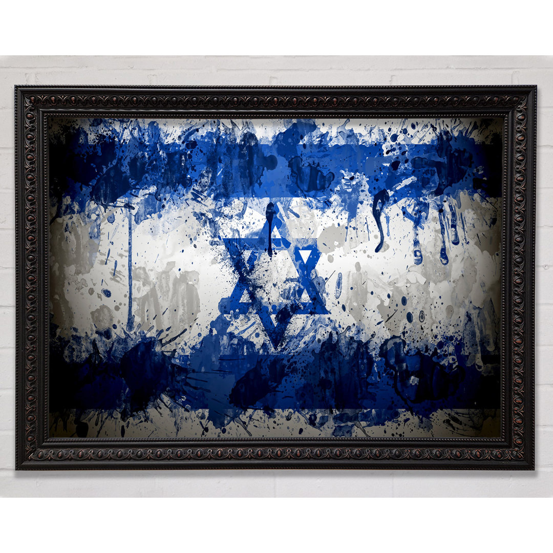 Israel Flagge - Druck