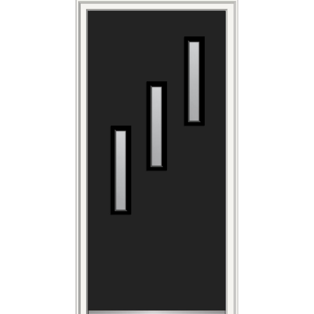 Spotlight 80'' Steel Front Entry Doors MMI DOOR Door 