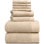 Ensemble de serviettes 8 pièces 100% coton Doncia