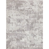 Abstract Area Rug in Brown