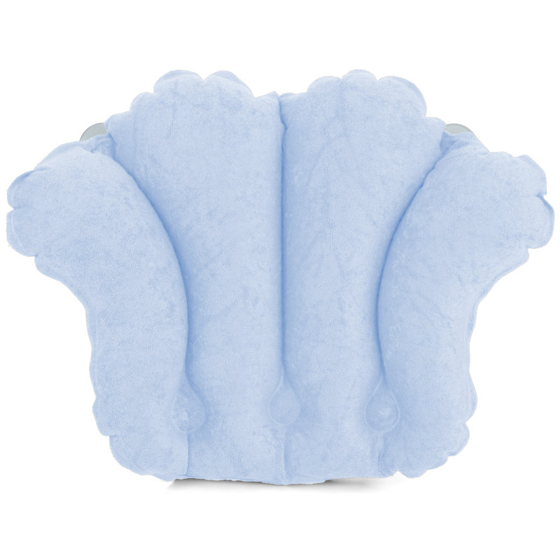Coussin de bain Terry, Bleu ciel