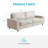 Nasheka Solid Wood 87.79'' Reception Loveseat-890558339