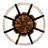 20" Black Industrial Cage Ceiling Fan with Light Kit and Remote,Farmhouse Ceiling Fan-125938067