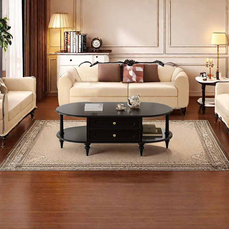 American Style Solid Wood Coffee Table Solid Wood Coffee Table