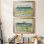 " Flowing Landscape I " 2 - Pieces