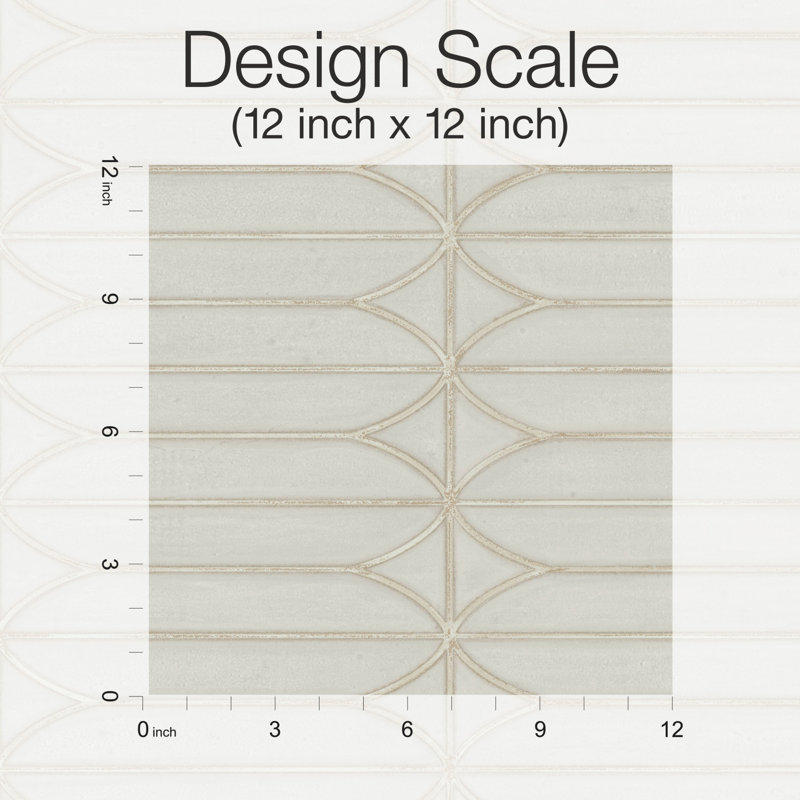Geometric Peel & Stick Metallic Wallpaper Roll, Taupe