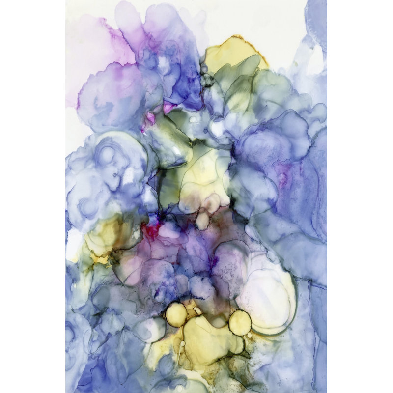 Pansy Explosion by Kim Curinga - No Frame Painting on Canvas, 46cm H x 30cm W x 3.8cm D