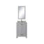 Ensemble de meuble-lavabo simple 23,6 "avec miroir Charen-223506202