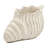 11.5X7x7 Inches Sand And Cement Shell Planter For Bohemian Home Decor With Herbs Trailing Plants Rustic Room