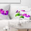 Coussin à motif floral-29894617-89811165