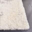 Tapis abstrait en polyester tissé à la machine en ivoire / gris-1740210258