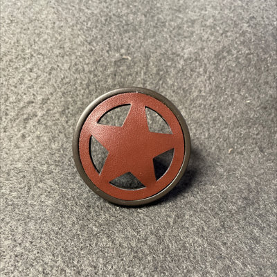 (5 Pack) 1-1/2 inch Star Knob