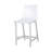 Selmir Stool in Chrome and Clear-1662213526