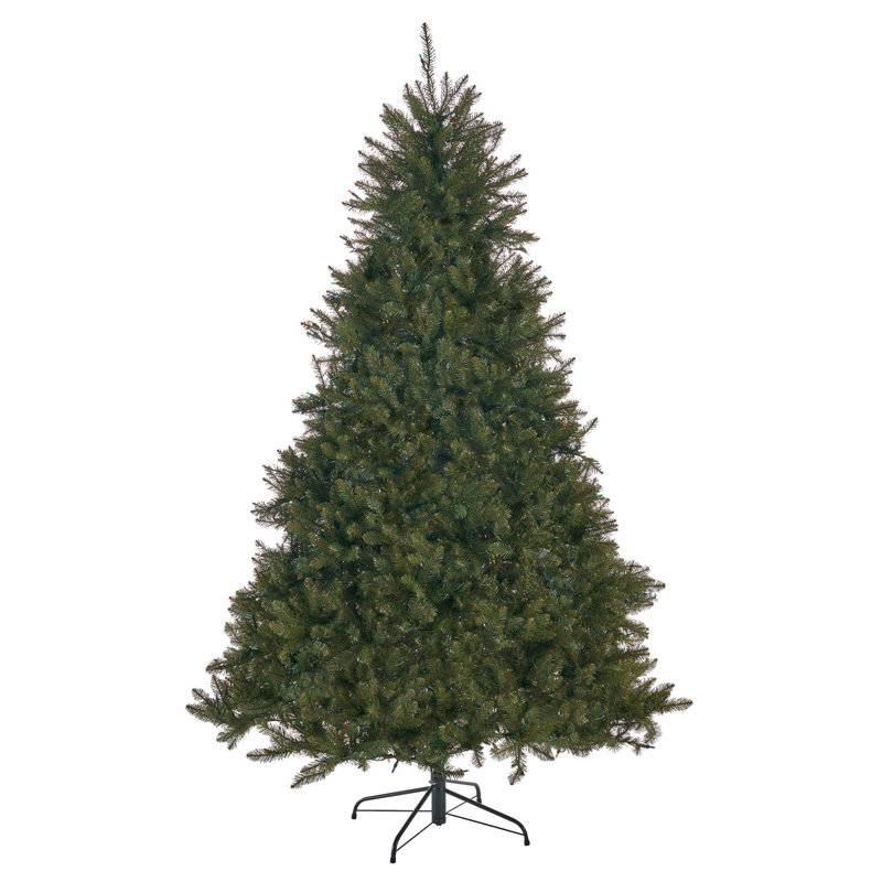 7 pi Arbre de Noël articulé avec 650 lumières multicolores UL