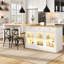 200 cm W Kitchen Island with Top-126594533
