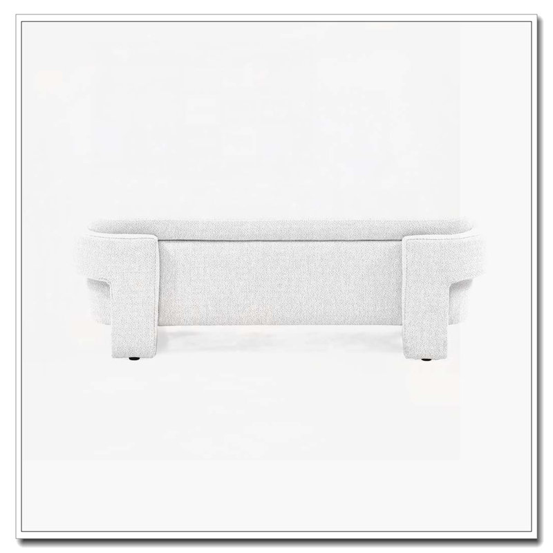 Flip Top Storage Bench, White