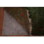 Tapis décoratif tribal vert Gabbeh 3 x 5