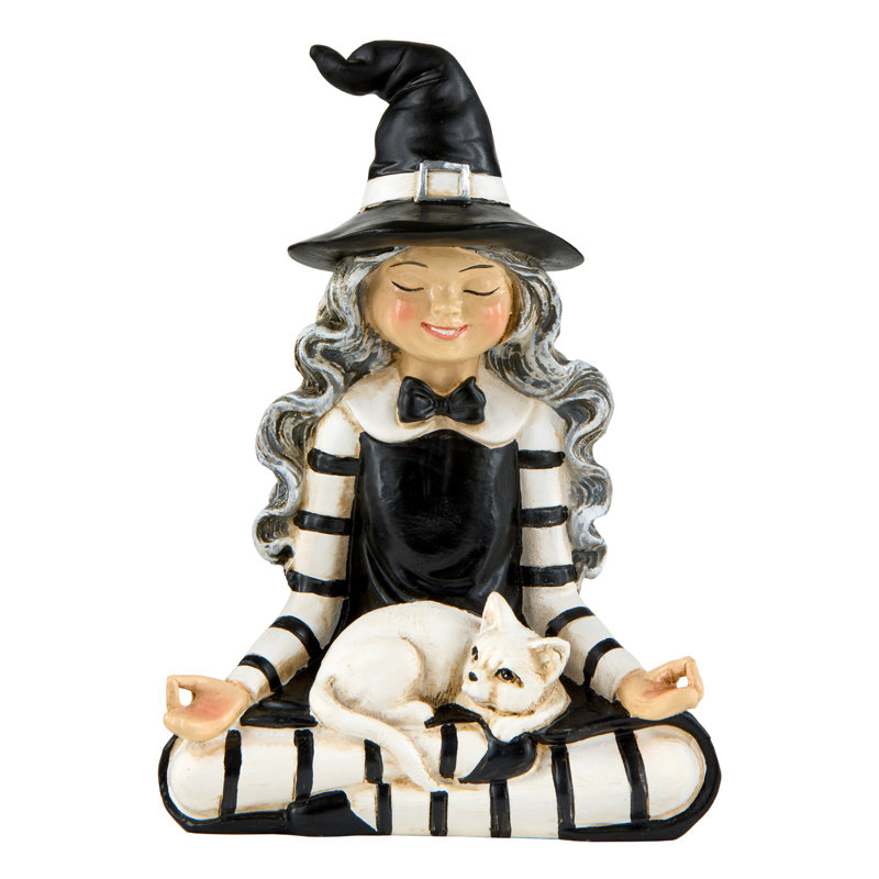 Le Holiday Aisle® 5 po Figurine yoga sorcière