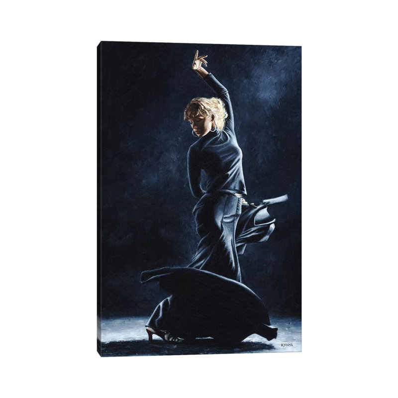 Flamenco Dexterity by Richard Young - Wrapped Canvas Gallery-Wrapped Canvas Giclée, 30.48cm H x 20.32cm W