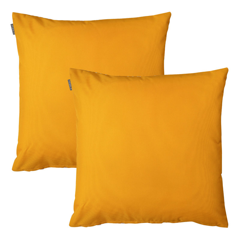 Bean Bag Bazaar Indoor-Outdoor Cushion, Yellow