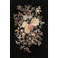 Antique Chinese Floral Knotted Rug