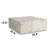 Magnolia 35" Square Freesia Marble Low-Profile Coffee Table