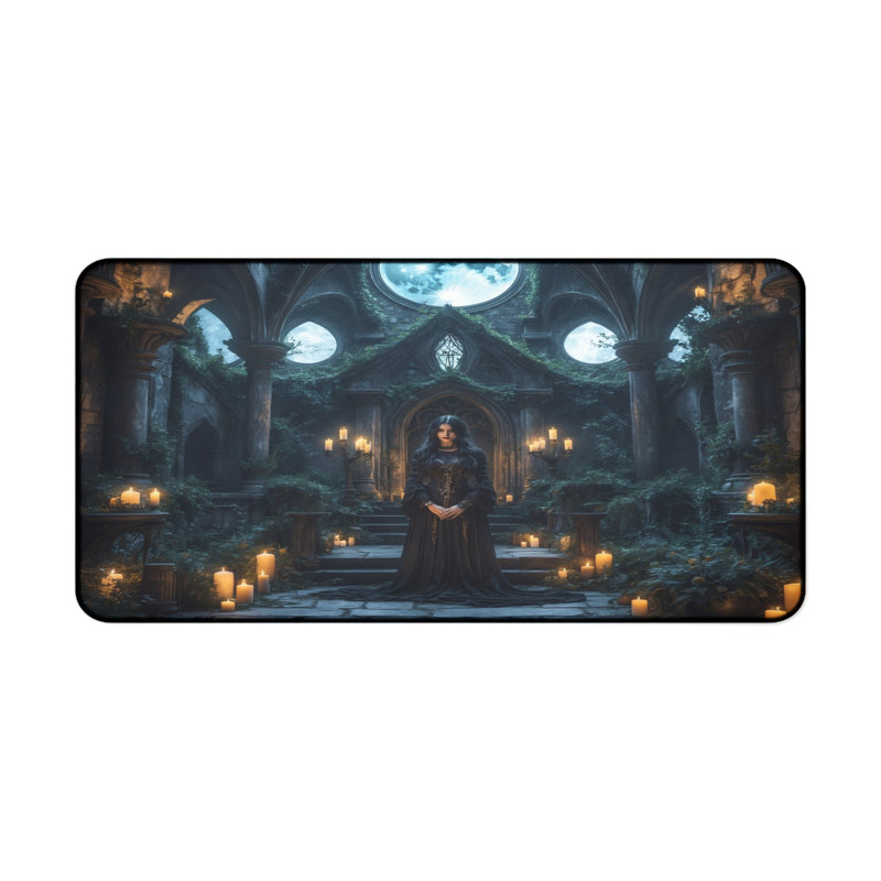 Polyester Desk Pad, 14.4x12.1
