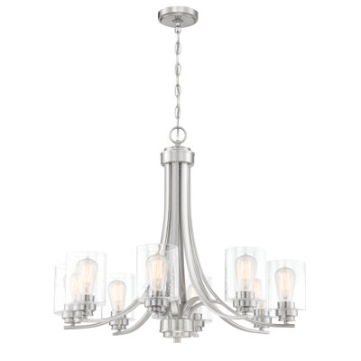 Omer   8 - Light Dimmable Empire Chandelier