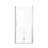 3534 "X 72" Bifold Shower Door, 1/4"(6Mm) Tempered Glass, Chrome Aluminum Frame, Explosion Proof Film-126145820