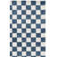 Tapis bleu / ivoire Freemont-90584412