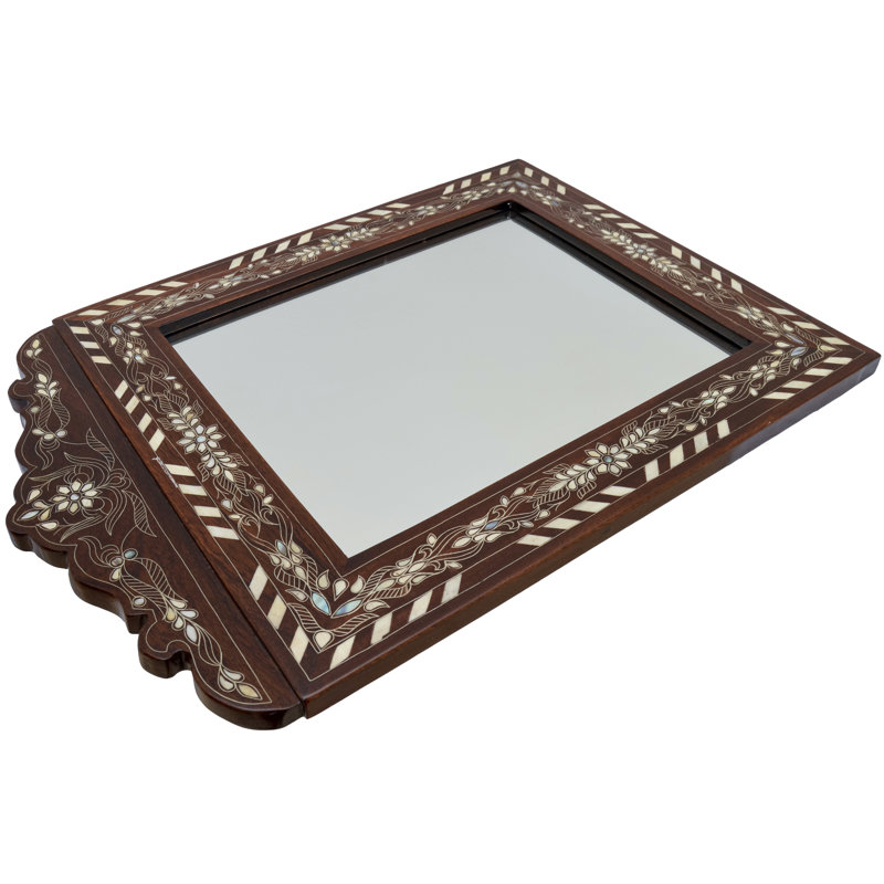 Arch Solid Wood Wall Mirror